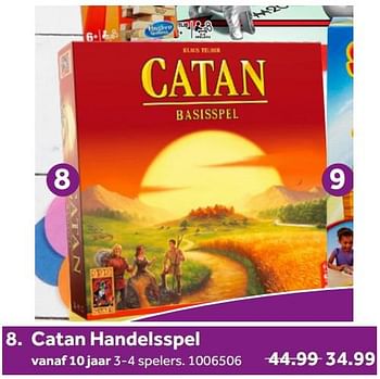 Aanbiedingen Catan handelsspel - 999games - Geldig van 02/10/2021 tot 05/12/2021 bij Intertoys