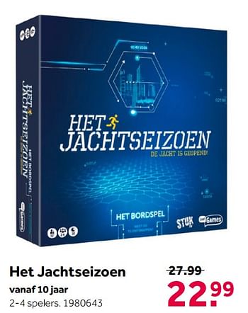 Aanbiedingen Het jachtseizoen - Just Games - Geldig van 02/10/2021 tot 05/12/2021 bij Intertoys