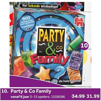 Aanbiedingen Party + co family - Jumbo - Geldig van 02/10/2021 tot 05/12/2021 bij Intertoys