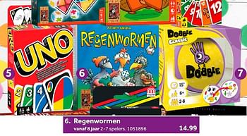 Aanbiedingen Regenwormen - 999games - Geldig van 02/10/2021 tot 05/12/2021 bij Intertoys