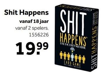 Aanbiedingen Shit happens - Goliath - Geldig van 02/10/2021 tot 05/12/2021 bij Intertoys