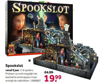 Aanbiedingen Spookslot - 999games - Geldig van 02/10/2021 tot 05/12/2021 bij Intertoys