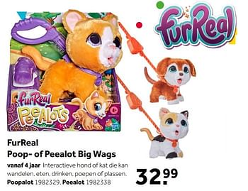 Aanbiedingen Furreal big wags poopalot - Hasbro - Geldig van 02/10/2021 tot 05/12/2021 bij Intertoys