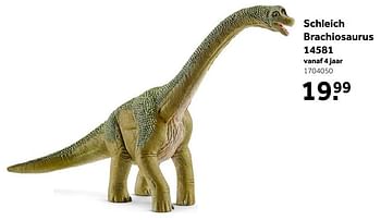 Aanbiedingen Schleich brachiosaurus 14581 - Schleich - Geldig van 02/10/2021 tot 05/12/2021 bij Intertoys