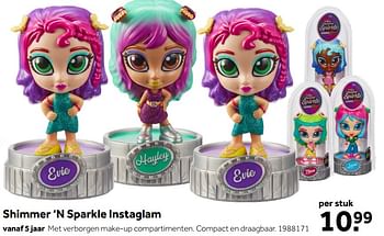 Aanbiedingen Shimmer ‘n sparkle instaglam - Huismerk - Intertoys - Geldig van 02/10/2021 tot 05/12/2021 bij Intertoys