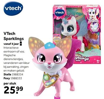 Aanbiedingen Vtech sparklings stella - Vtech - Geldig van 02/10/2021 tot 05/12/2021 bij Intertoys