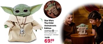 Aanbiedingen Star wars the child animatronic edition - Star Wars - Geldig van 02/10/2021 tot 05/12/2021 bij Intertoys