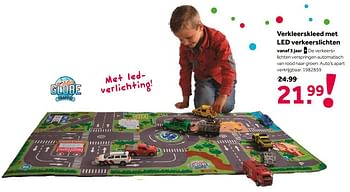 Aanbiedingen Verkleerskleed met led verkeerslichten - Kids GLOBE - Geldig van 02/10/2021 tot 05/12/2021 bij Intertoys