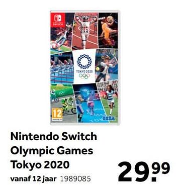 Aanbiedingen Nintendo switch olympic games tokyo 2020 - Sega - Geldig van 02/10/2021 tot 05/12/2021 bij Intertoys