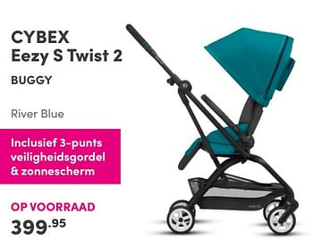 Aanbiedingen Cybex eezy s twist 2 buggy - Cybex - Geldig van 10/10/2021 tot 16/10/2021 bij Baby & Tiener Megastore