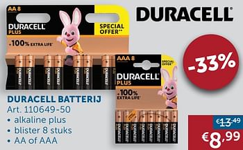 Aanbiedingen Duracell batterij - Duracell - Geldig van 19/10/2021 tot 15/11/2021 bij Zelfbouwmarkt