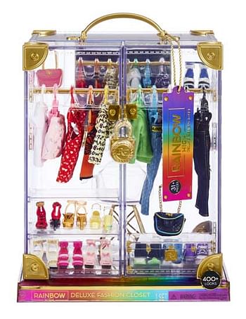 Aanbiedingen Rainbow High Deluxe Fashion Closet - Geldig van 16/10/2021 tot 21/11/2021 bij ToyChamp