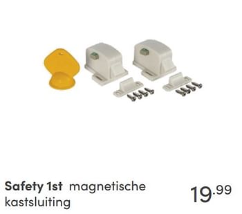 Aanbiedingen Safety 1st magnetische kastsluiting - Safety 1st - Geldig van 17/10/2021 tot 23/10/2021 bij Baby & Tiener Megastore