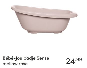 Aanbiedingen Bébé-jou badje sense mellow rose - Bebe-jou - Geldig van 17/10/2021 tot 23/10/2021 bij Baby & Tiener Megastore