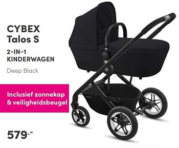 Aanbiedingen Cybex talos s 2-in-1 kinderwagen - Cybex - Geldig van 17/10/2021 tot 23/10/2021 bij Baby & Tiener Megastore