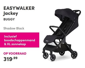 Aanbiedingen Easywalker jackey buggy - Easywalker - Geldig van 17/10/2021 tot 23/10/2021 bij Baby & Tiener Megastore