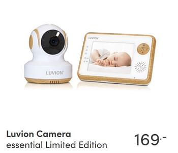 Aanbiedingen Luvion camera essential limited edition - Luvion - Geldig van 17/10/2021 tot 23/10/2021 bij Baby & Tiener Megastore