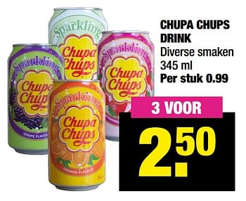 Aanbiedingen Chupa chups drink - Chupa Chups - Geldig van 25/10/2021 tot 07/11/2021 bij Big Bazar