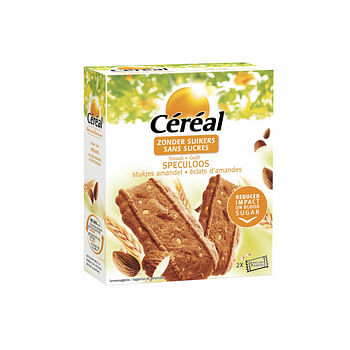 Aanbiedingen Cereal Speculoos met Stukjes Amandel 110 gr - Geldig van 21/10/2021 tot 22/01/2022 bij Plein