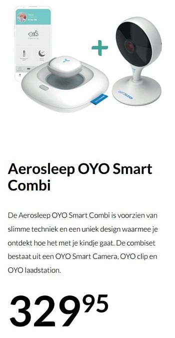 Aanbiedingen Aerosleep oyo smart combi - Aerosleep - Geldig van 19/10/2021 tot 15/11/2021 bij Babypark