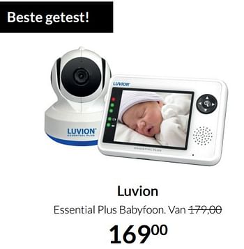 Aanbiedingen Luvion essential plus babyfoon - Luvion - Geldig van 19/10/2021 tot 15/11/2021 bij Babypark