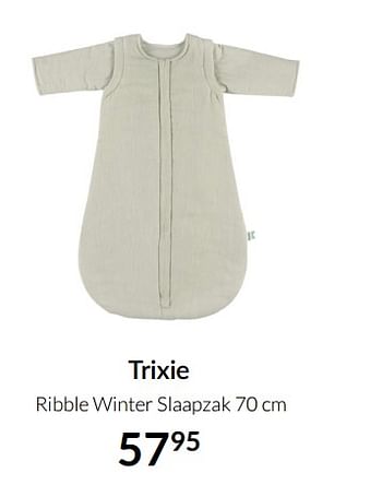Aanbiedingen Trixie ribble winter slaapzak - Trixie - Geldig van 19/10/2021 tot 15/11/2021 bij Babypark