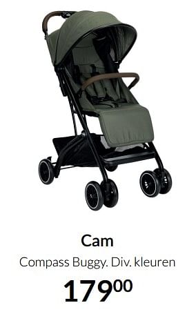 Aanbiedingen Cam compass buggy - Cam - Geldig van 19/10/2021 tot 15/11/2021 bij Babypark