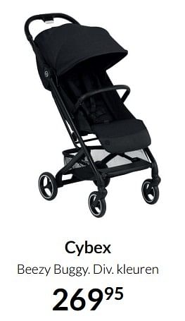 Aanbiedingen Cybex beezy buggy - Cybex - Geldig van 19/10/2021 tot 15/11/2021 bij Babypark