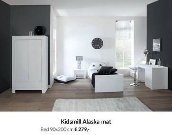 Aanbiedingen Kidsmill alaska mat bed - Kidsmill - Geldig van 19/10/2021 tot 15/11/2021 bij Babypark