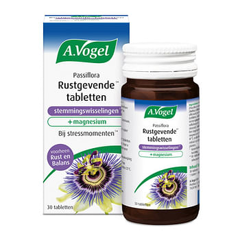 Aanbiedingen A.Vogel Passiflora Rust En Balans Tabletten - Geldig van 23/10/2021 tot 21/01/2022 bij Drogisterij.net