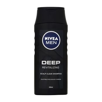 Aanbiedingen Nivea Men Shampoo Deep 250ml - Geldig van 23/10/2021 tot 21/01/2022 bij Drogisterij.net