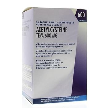 Aanbiedingen Pharmachemie Acetylcysteine 600 Mg - Geldig van 23/10/2021 tot 21/01/2022 bij Drogisterij.net