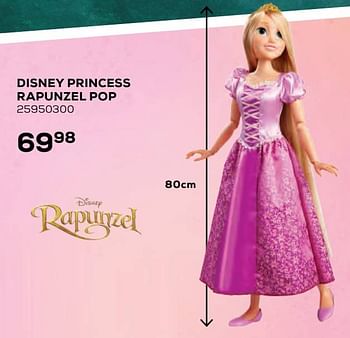 Aanbiedingen Disney princess rapunzel pop - Disney Princess - Geldig van 22/10/2021 tot 07/12/2021 bij Supra Bazar