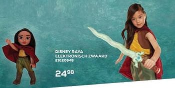 Aanbiedingen Disney raya elektronisch zwaard - Jakks Pacific - Geldig van 22/10/2021 tot 07/12/2021 bij Supra Bazar