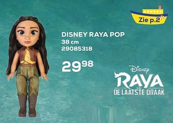 Aanbiedingen Disney raya pop - Jakks Pacific - Geldig van 22/10/2021 tot 07/12/2021 bij Supra Bazar