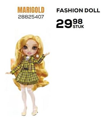 Aanbiedingen Fashion doll marigold - Rainbow High - Geldig van 22/10/2021 tot 07/12/2021 bij Supra Bazar