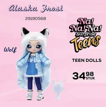 Aanbiedingen Teen dolls alaska frost - Na! Na! Na! Surprise - Geldig van 22/10/2021 tot 07/12/2021 bij Supra Bazar