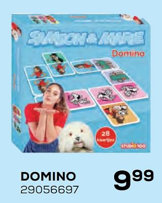 Aanbiedingen Domino - Studio 100 - Geldig van 22/10/2021 tot 07/12/2021 bij Supra Bazar