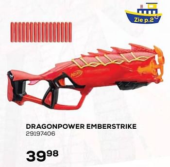 Aanbiedingen Dragonpower emberstrike - Hasbro - Geldig van 22/10/2021 tot 07/12/2021 bij Supra Bazar