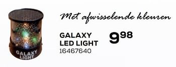 Aanbiedingen Galaxy led light - Huismerk - Supra Bazar - Geldig van 22/10/2021 tot 07/12/2021 bij Supra Bazar