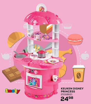 Aanbiedingen Keuken disney princess - Smoby - Geldig van 22/10/2021 tot 07/12/2021 bij Supra Bazar