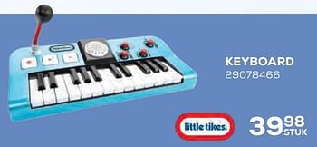 Aanbiedingen Keyboard - Little Tikes - Geldig van 22/10/2021 tot 07/12/2021 bij Supra Bazar