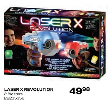 Aanbiedingen Laser x revolution - Laser X - Geldig van 22/10/2021 tot 07/12/2021 bij Supra Bazar