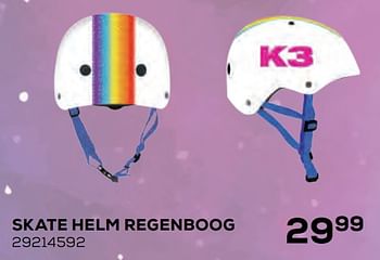 Aanbiedingen Skate helm regenboog - Studio 100 - Geldig van 22/10/2021 tot 07/12/2021 bij Supra Bazar