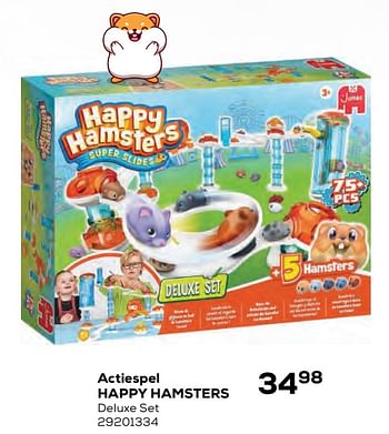 Aanbiedingen Actiespel happy hamsters - Jumbo - Geldig van 22/10/2021 tot 07/12/2021 bij Supra Bazar