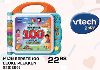 Aanbiedingen Mijn eerste 100 leuke plekken - Vtech - Geldig van 22/10/2021 tot 07/12/2021 bij Supra Bazar