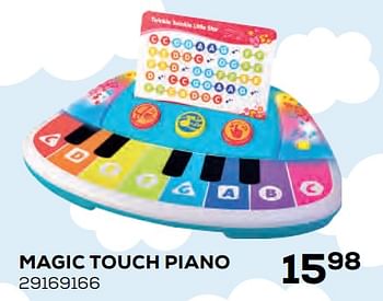 Aanbiedingen Magic touch piano - Hap P Kid - Geldig van 22/10/2021 tot 07/12/2021 bij Supra Bazar