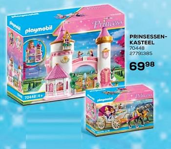 Aanbiedingen Prinsessenkasteel 70448 - Playmobil - Geldig van 22/10/2021 tot 07/12/2021 bij Supra Bazar