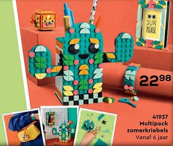 Aanbiedingen 41937 multipack zomerkriebels - Lego - Geldig van 22/10/2021 tot 07/12/2021 bij Supra Bazar