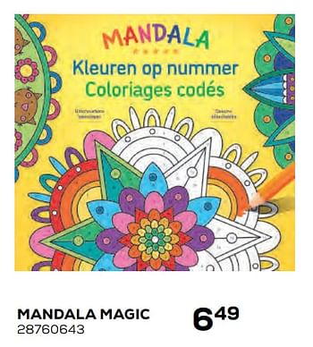 Aanbiedingen Mandala magic - Huismerk - Supra Bazar - Geldig van 22/10/2021 tot 07/12/2021 bij Supra Bazar